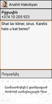 BIG SMS screenshot