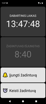 BIG Alarm screenshot