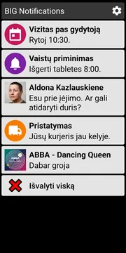 BIG Notifications screenshot
